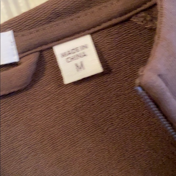 Pure Jill M brown hooded zip front jacket - Picture 6 of 7